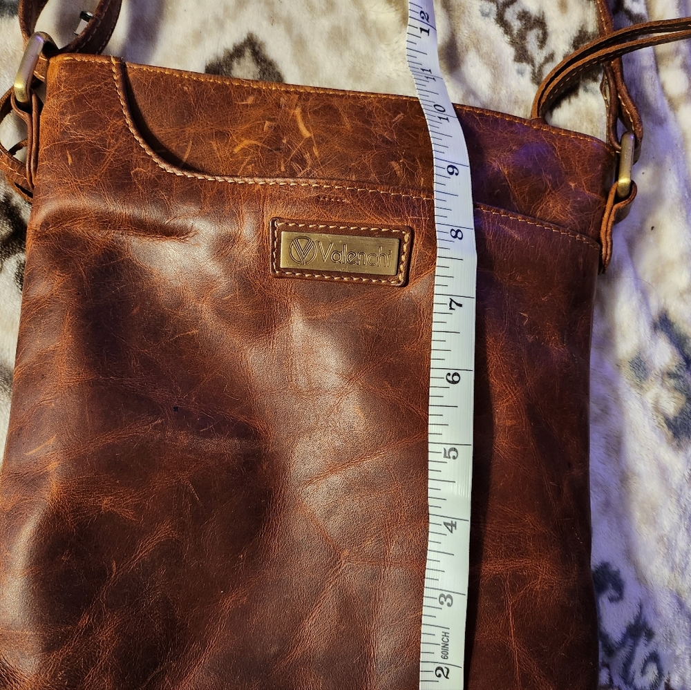 Genuine leather Valenchi crossbody purse